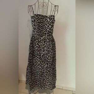 Leopard print dress